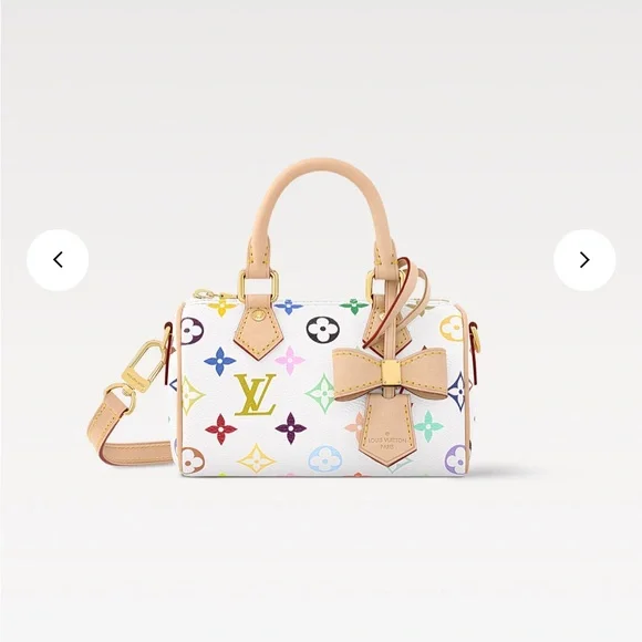 Louis Vuitton Murakami Nano Speedy Multicolor Monogram Handbag New with Tags - Picture 1 of 8